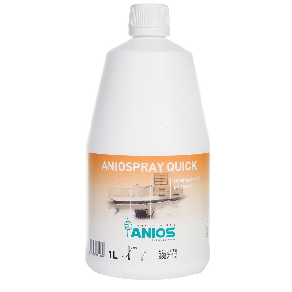 Aniospray Quick - Dezinfectant suprafete si aparatura - 1 litru