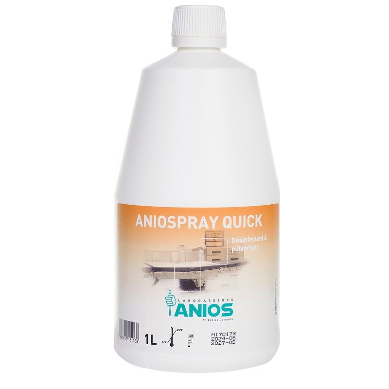 Aniospray Quick - Dezinfectant suprafete si aparatura - 1 litru