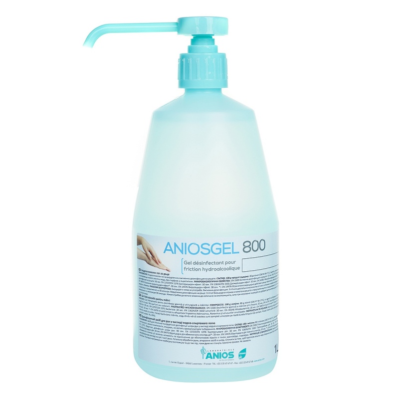 Aniosgel 800 - Gel dezinfectant chirurgical pentru maini - 1 litru