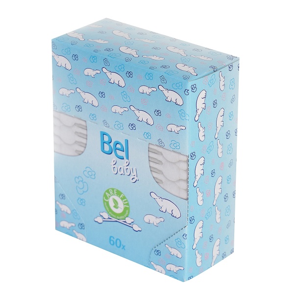 Betisoare de urechi pentru copii Bel Baby - 60 bucati
