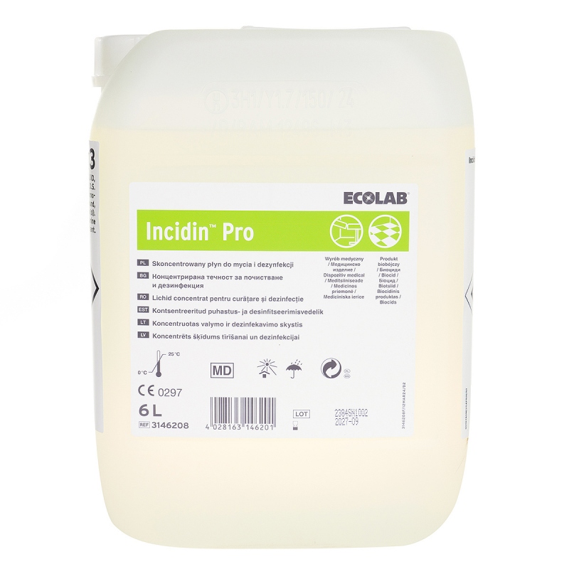 Incidin Pro - Dezinfectant concentrat suprafete - 6 litri