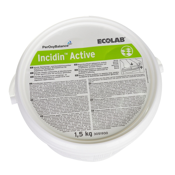 Incidin Active - Dezinfectant pulbere - 1.5 kg