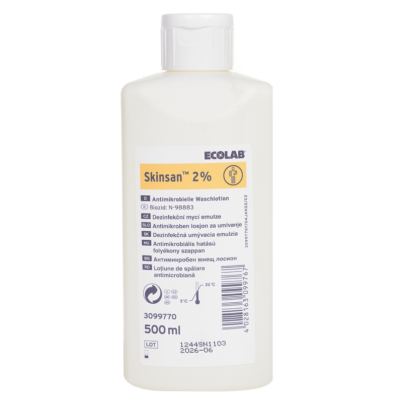 Skinsan 2% - Sapun dezinfectant maini - 500 ml