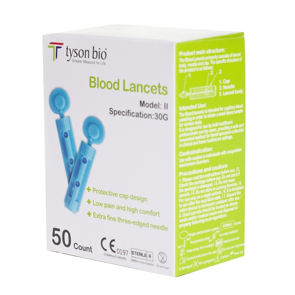 Ace Glucometru - Tyson Bio - 50 buc