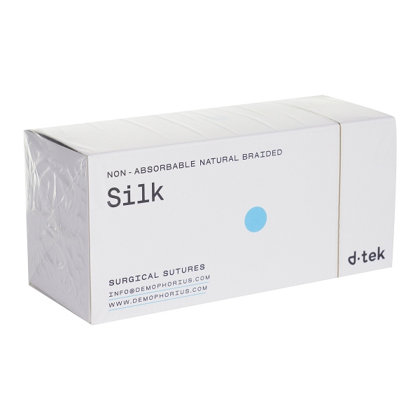 Fir sutura D-tek, Silk / Matase cu ac - 12 buc 2