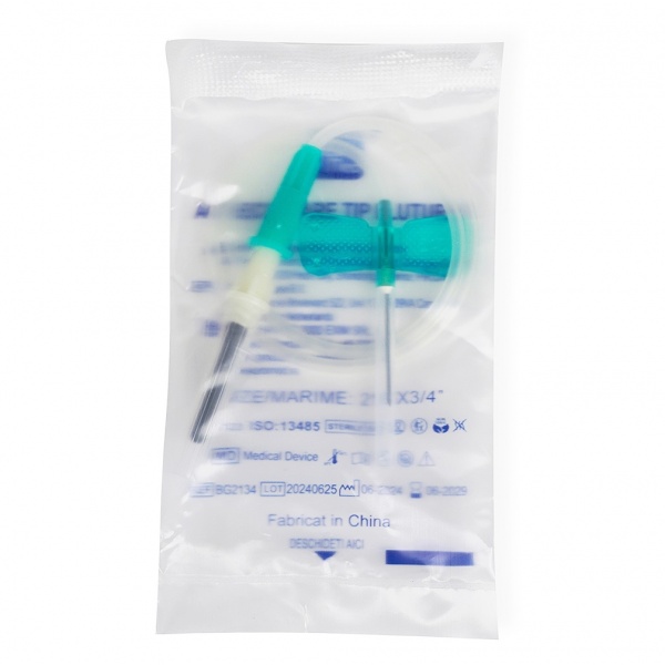 Seturi de recoltare, fluturasi, cu Luer Lock - 21G - 100 buc