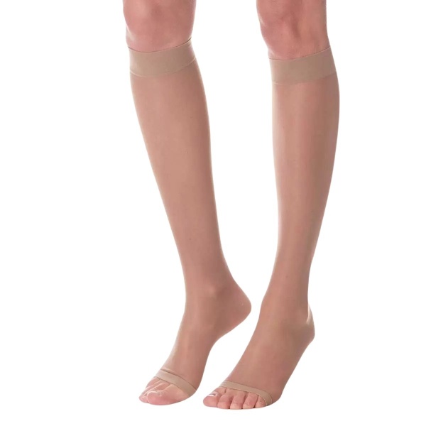 Ciorapi Compresivi pana la Genunchi - Varf Deschis - 70 DEN - Scudotex 824 2