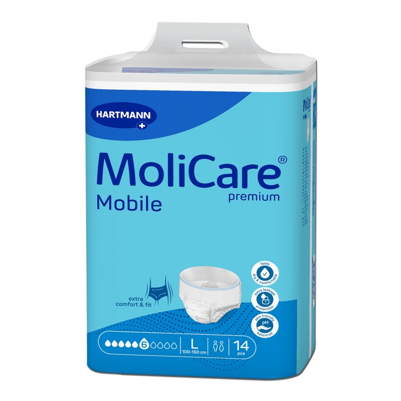MOLICARE Premium Mobile L 6 pic - Chilot incontinenta - 14 buc