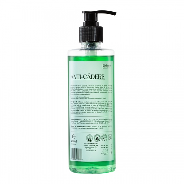 Sampon Anti Cadere cu Cafeina Klintensiv - 400 ml 2