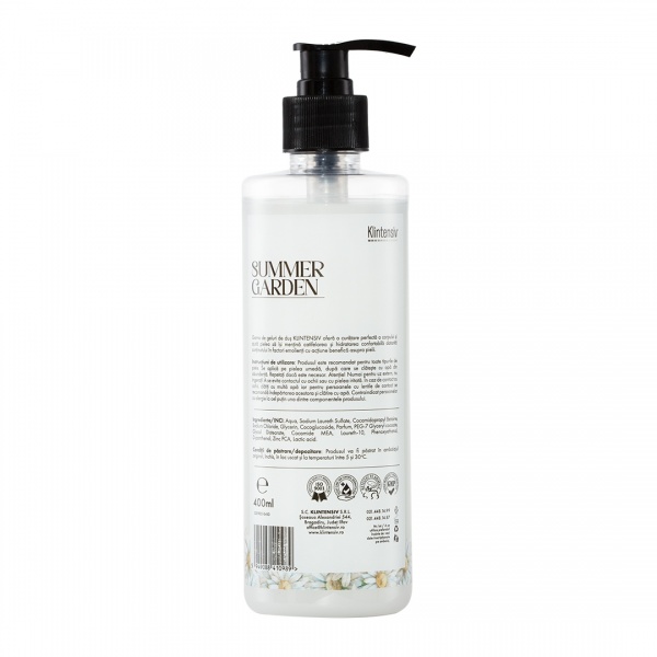 Gel de dus Hidratant Summer Garden Klintensiv - 400 ml
