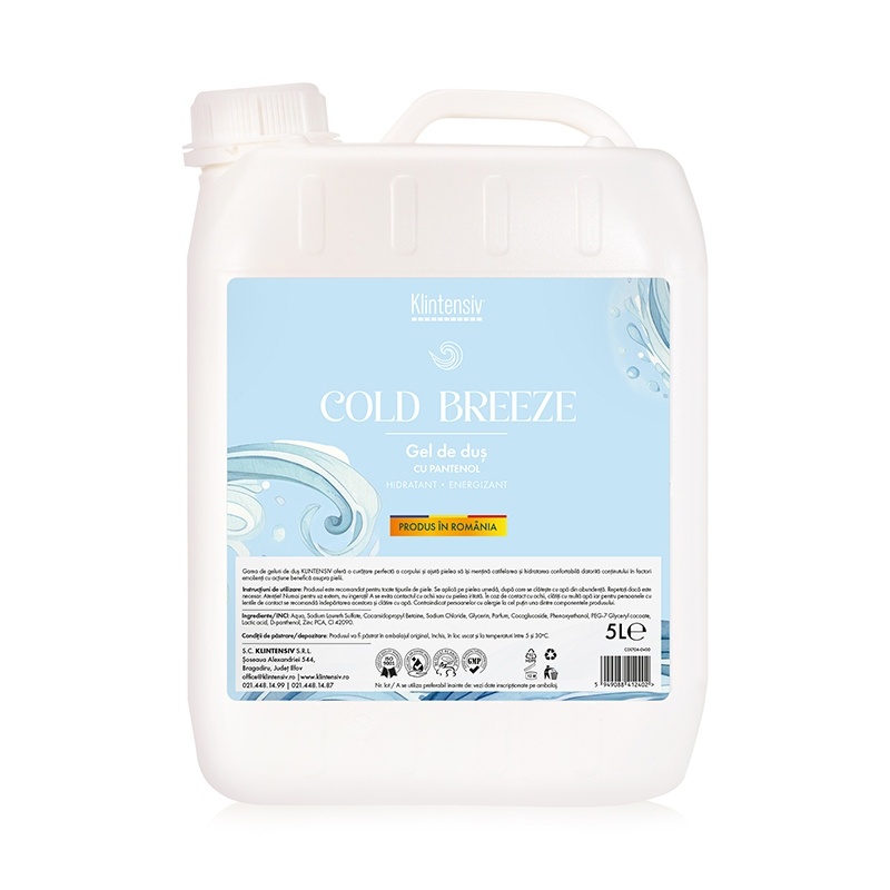 Gel de dus Hidratant Cold Breeze Klintensiv - 5 litri