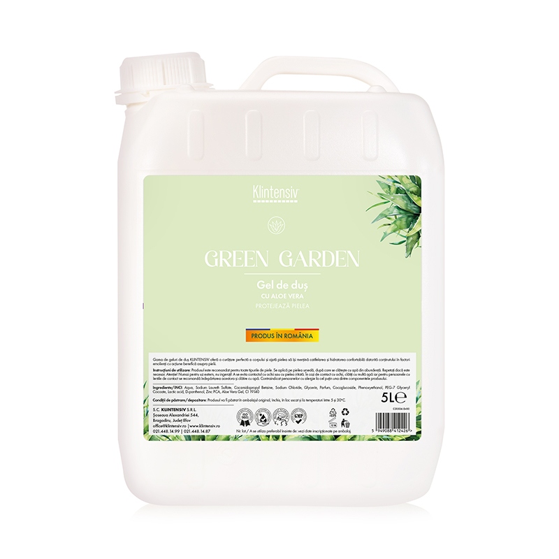 Gel de dus Green Garden Klintensiv – 5 litri