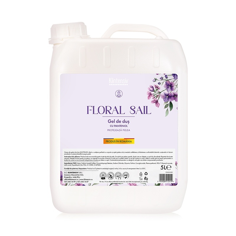 Gel de dus Floral Sail Klintensiv – 5 litri