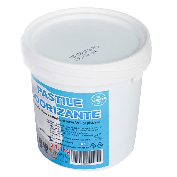 Pastile odorizante pentru pisoar - 1.1 kg