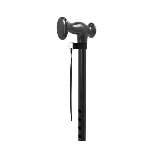 Baston aluminiu cu maner de plastic - 2331