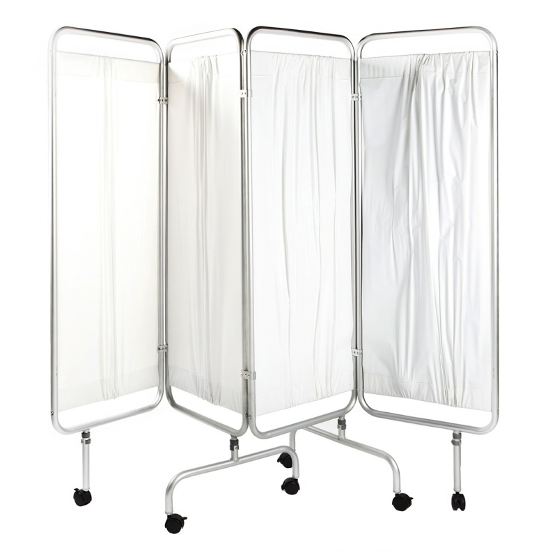 Paravan Medical pliabil din 4 piese Kid-Man - 212,5 x 175 cm