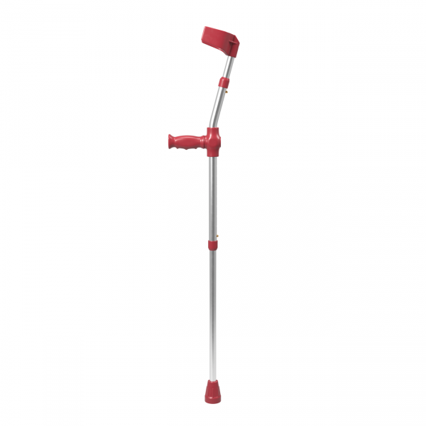 Carja pentru Copii cu sprijin Antebrat Kid-Man - Rosu