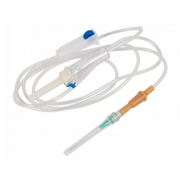 Perfuzoare cu Ac Plastic Luer Lock - 25 bucati