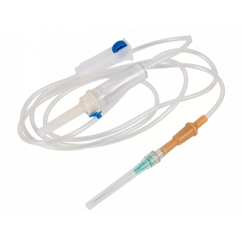 Perfuzoare cu Ac Plastic Luer Lock - 25 bucati
