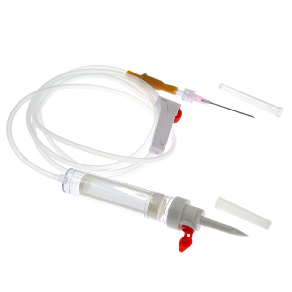 Transfuzoare cu Ac Plastic Luer Lock - 20 bucati