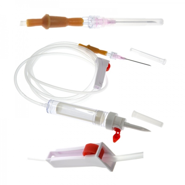 Transfuzoare cu Ac Plastic Luer Lock - 20 bucati