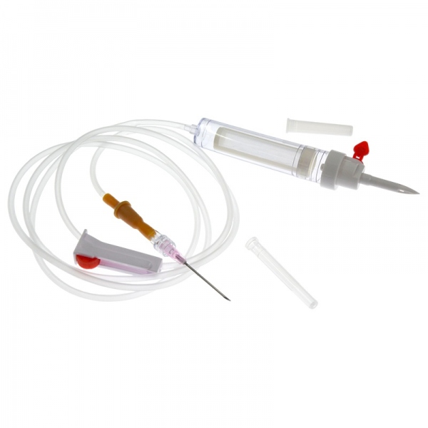 Transfuzoare cu Ac Plastic Luer Lock - 20 bucati