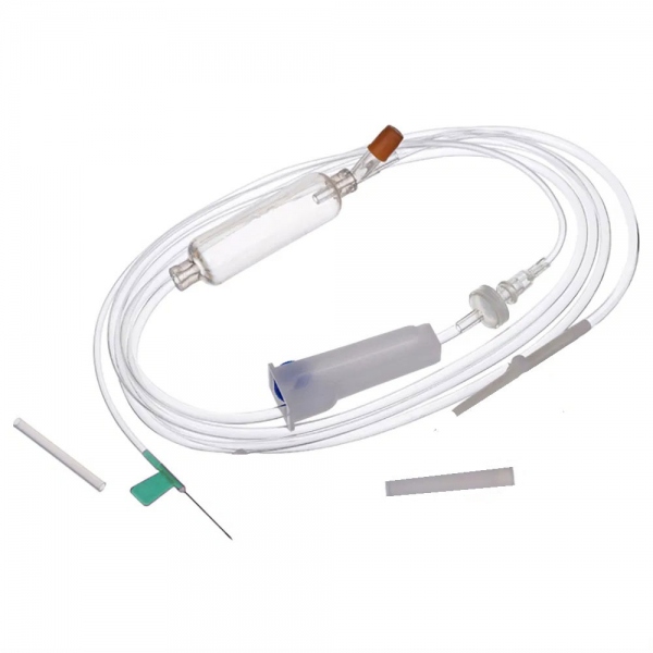 Perfuzoare Ac Metalic cu Port in Y si Microperfuzor 21G - 25 bucati