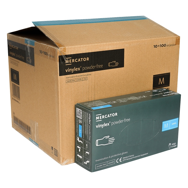 Manusi de Vinil fara Pudra - Vinylex – 100 buc Manusi de Vinil fara Pudra - Vinylex – 100 buc
