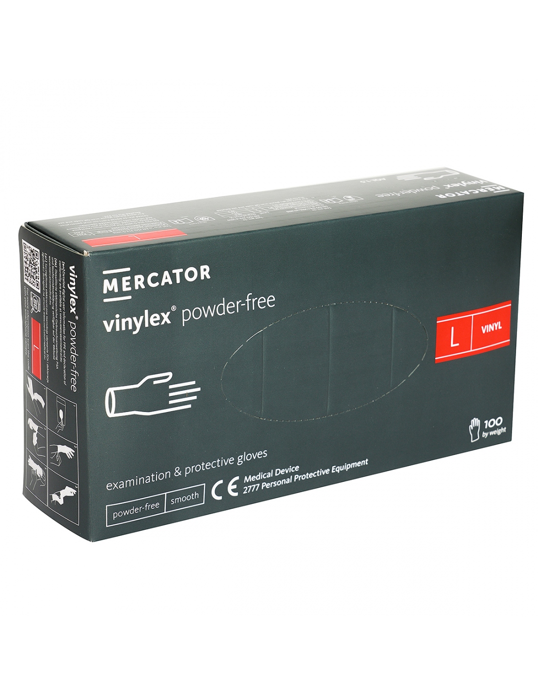 Manusi de Vinil fara Pudra - Vinylex – 100 buc Manusi de Vinil fara Pudra - Vinylex – 100 buc