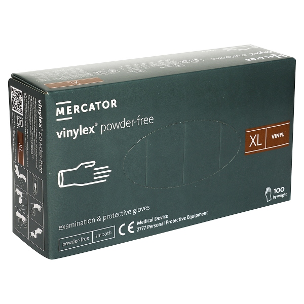 Manusi de Vinil fara Pudra - Vinylex – 100 buc Manusi de Vinil fara Pudra - Vinylex – 100 buc