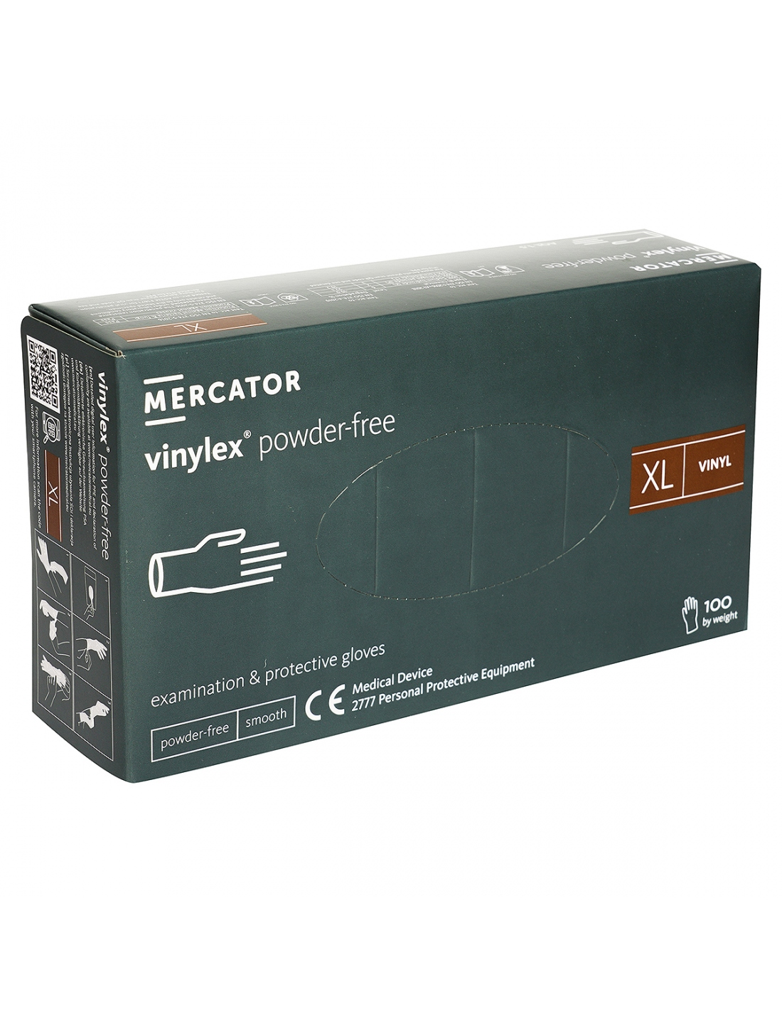 Manusi de Vinil fara Pudra - Vinylex – 100 buc Manusi de Vinil fara Pudra - Vinylex – 100 buc