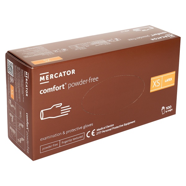 Manusi Examinare Nepudrate din Latex - Comfort - 100 buc