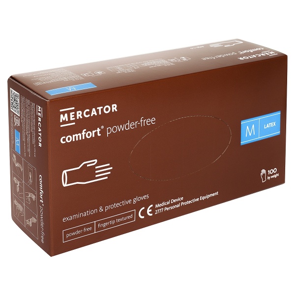 Manusi Examinare Nepudrate din Latex - Comfort - 100 buc