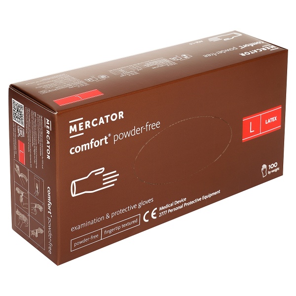 Manusi Examinare Nepudrate din Latex - Comfort - 100 buc