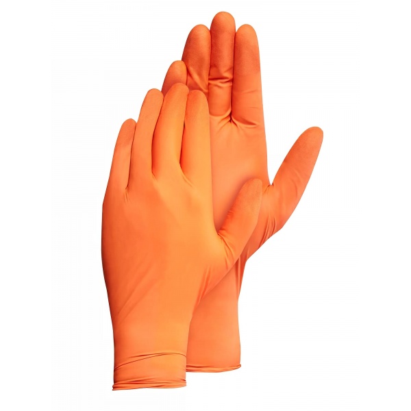 Manusi Examinare din Nitril - Nitrylex Orange - 100 buc