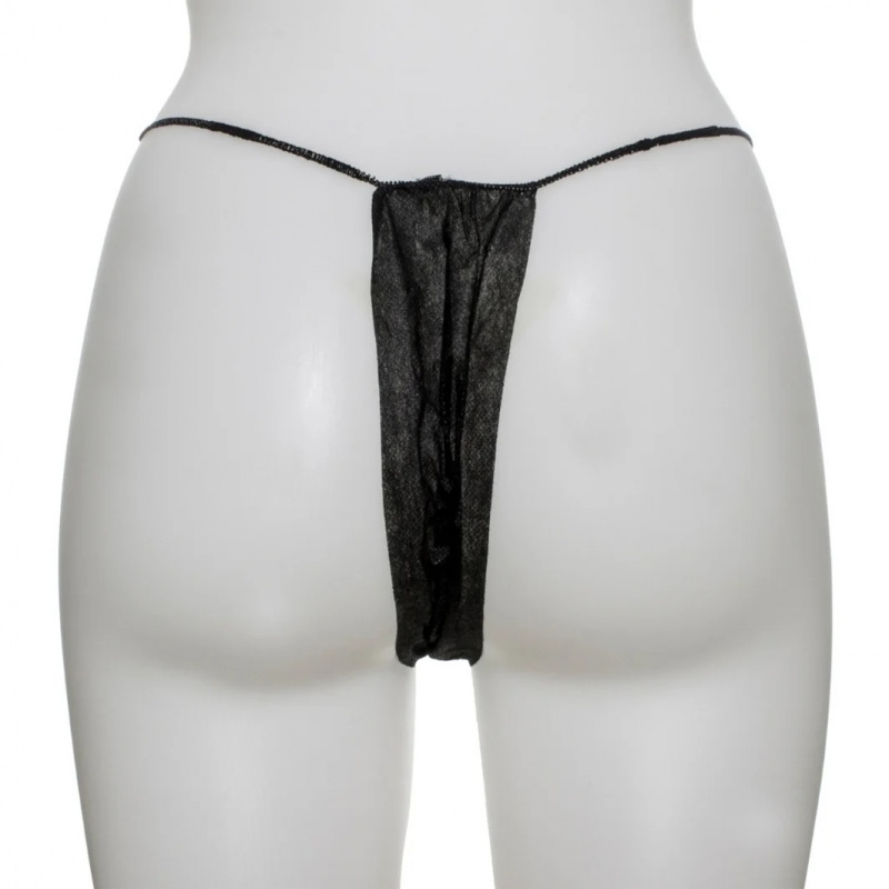 Bikini femei, pentru Cosmetica - Negri - 100 buc