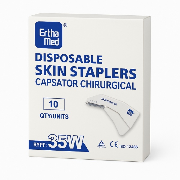 Dispozitiv suturi - Capsator chirurgical 35 capse - 10 bucati