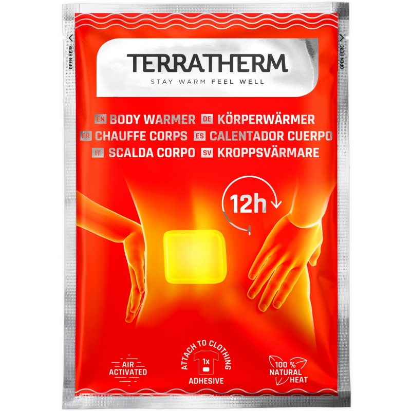 Plasture Termic pentru Corp - 9.5 x 13 cm - TerraTherm