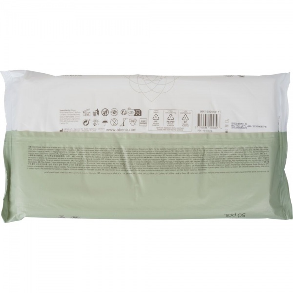 Abena - Servetele umede incontinenta - XL 30 x 30 cm - 50 buc