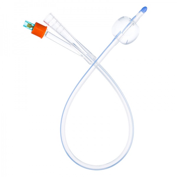 Sonda Foley din Silicon cu 2 cai si Balon - 16 FR