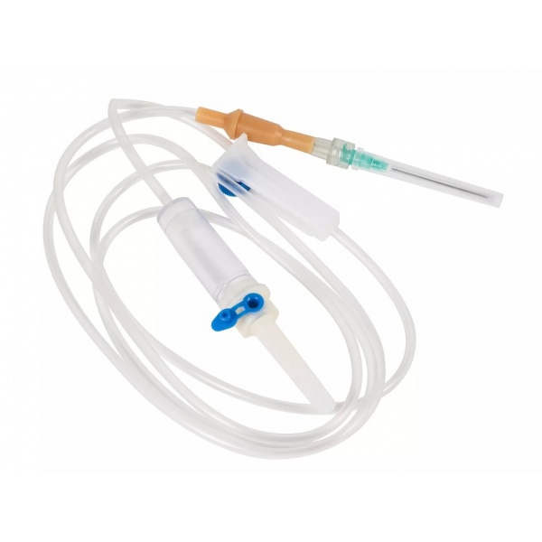 Perfuzoare cu Ac Plastic Luer Lock - 25 bucati