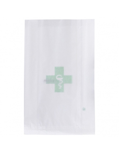 Pungi din Hartie pentru Farmacie - S ( 16 x 8.5 cm ) - 100 buc
