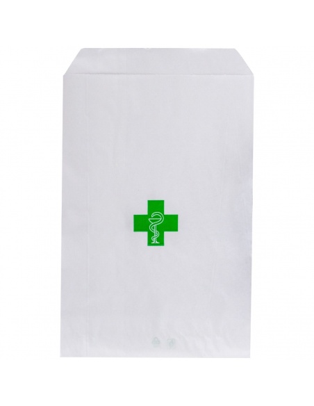 Pungi din Hartie pentru Farmacie - M ( 21 x 13 cm ) - 100 buc