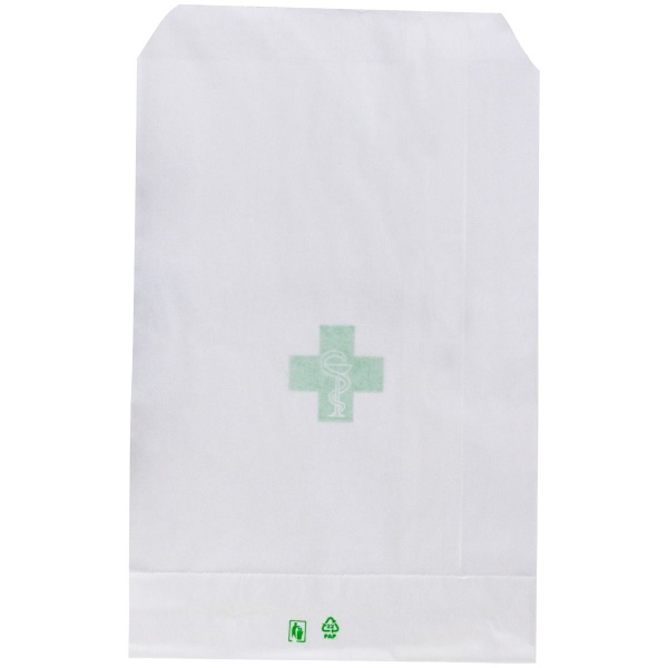 Pungi din Hartie pentru Farmacie - M ( 21 x 13 cm ) - 100 buc 2