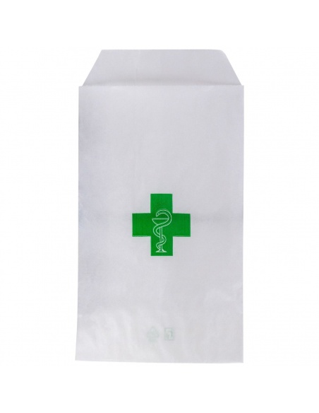 Pungi din Hartie pentru Farmacie - S ( 16 x 8.5 cm ) - 100 buc