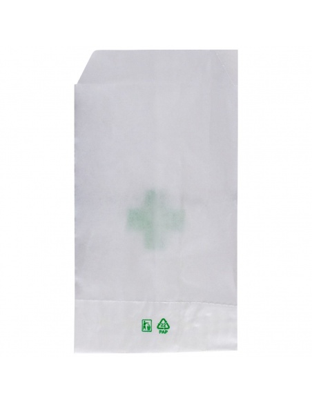 Pungi din Hartie pentru Farmacie - S ( 16 x 8.5 cm ) - 100 buc