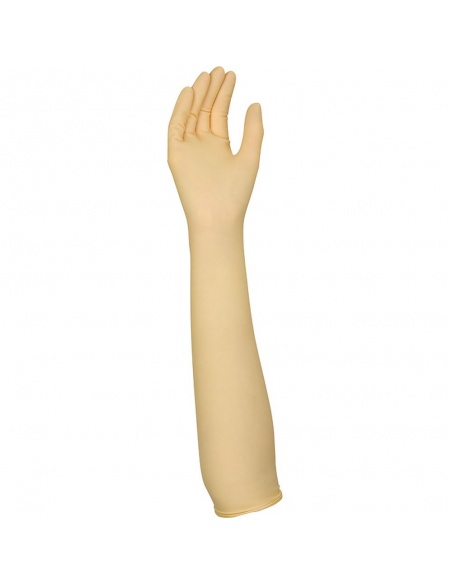 Manusi chirurgicale sterile din latex Dermagel Gyno - marimea 7.5 (M) - 1 pereche