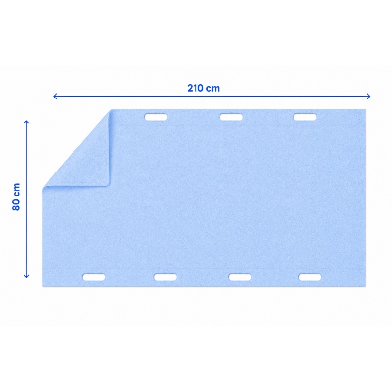 Aleza transfer pacient cu pad absorbant safeLINE PAD 80 x 210 cm
