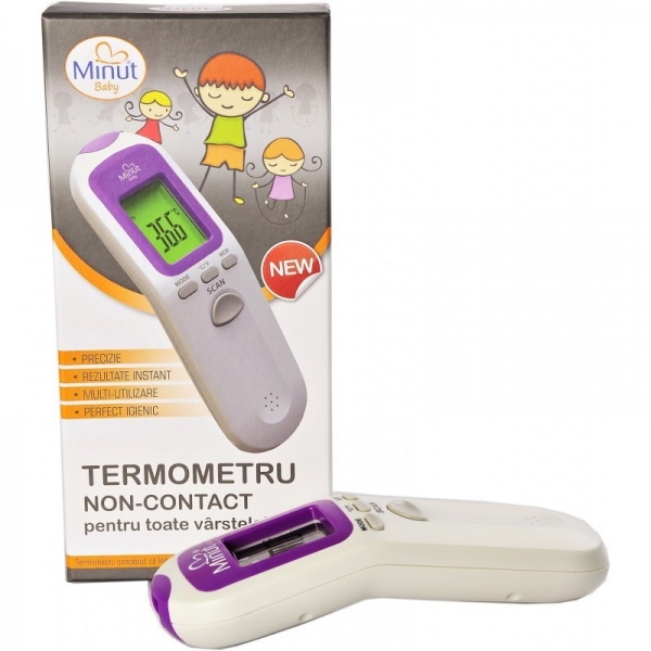 Termometru infrarosu non-contact Minut Baby