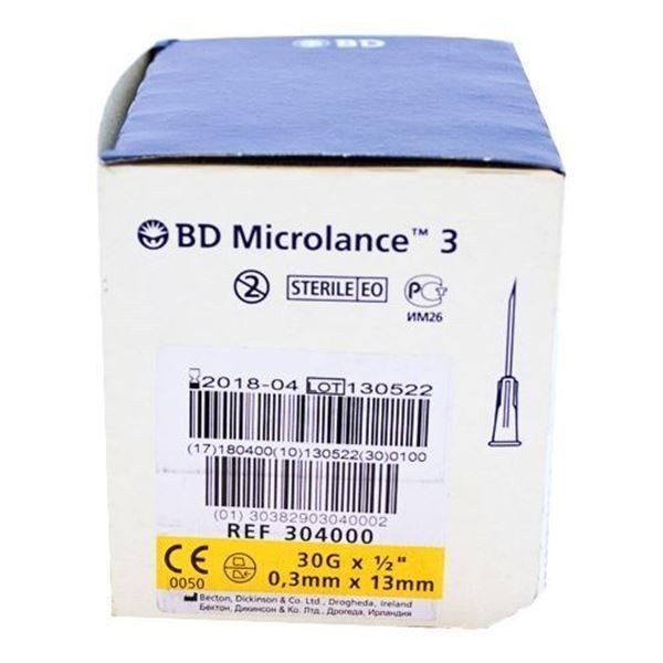 Ace seringa 30G - BD Microlance 3